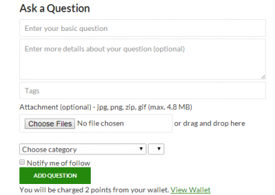 Posting questions on the WordPress Question and Answer discussion forum